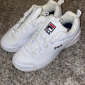 White FILA sneakers 7.5